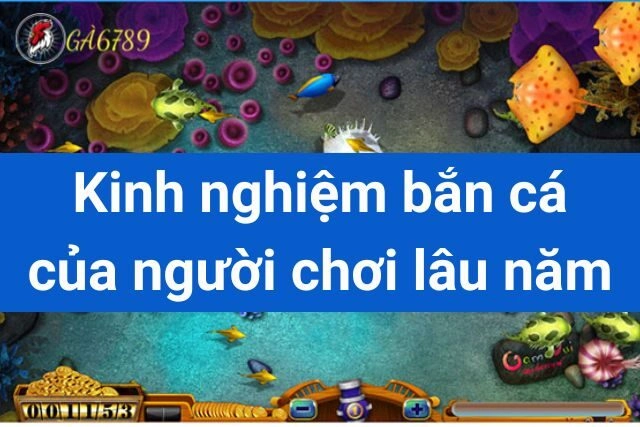 Kinh nghiệm bắn cá online của lão làng